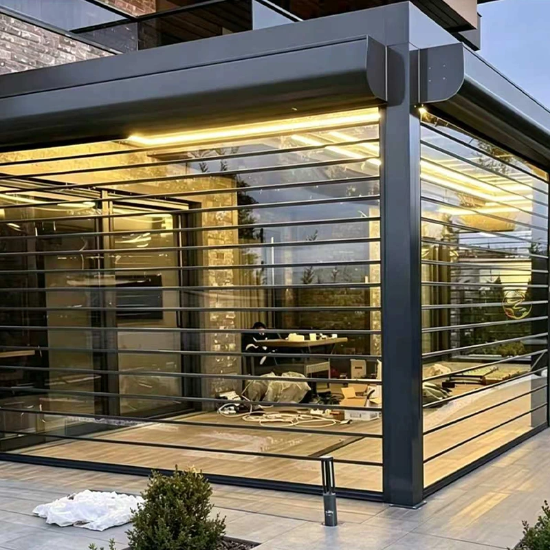 Transparent Roll Up Door