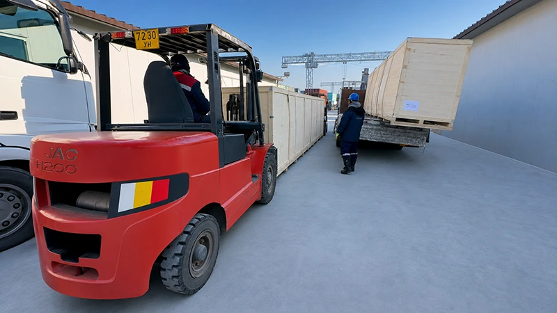 Large-Opening Fire Shutter Solution for a Project in Mongolia